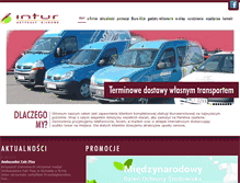 Tablet Screenshot of intur.pl